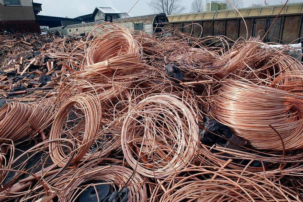 Copper wire scrap